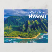 Aloha uit Hawaii Briefkaart (Voorkant)