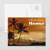 Aloha uit Hawaii Briefkaart (Voorkant / Achterkant)