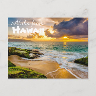 Aloha uit Hawaii Briefkaart