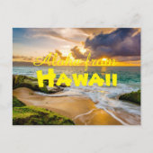 Aloha uit Hawaii Briefkaart (Voorkant)