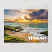 Aloha uit Hawaii Briefkaart (Voorkant)