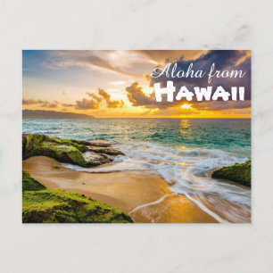 Aloha uit Hawaii Briefkaart