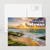 Aloha uit Hawaii Briefkaart (Voorkant / Achterkant)