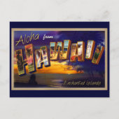 Aloha uit Hawaii Briefkaart (Voorkant)