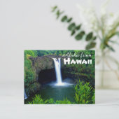 Aloha uit Hawaii Briefkaart (Staand voorkant)