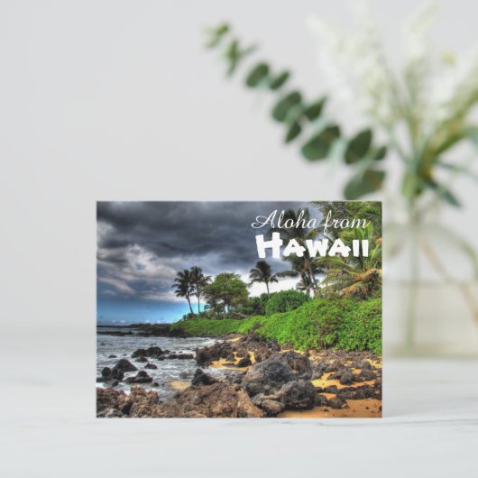 Aloha uit Hawaii Briefkaart (Staand voorkant)
