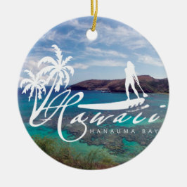 Aloha uit Hawaii Keramisch Ornament