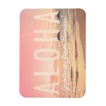 Aloha uit Hawaii Magnet