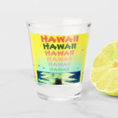 Aloha uit Hawaii Shot Glas (Voorkant)