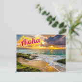 Aloha uit het Briefkaart Hawaï (Staand voorkant)