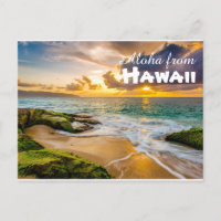 Aloha uit het Briefkaart Hawaï