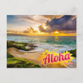 Aloha uit het Briefkaart Hawaï (Voorkant)