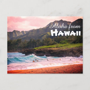 Aloha uit het Briefkaart Hawaï