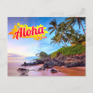 Aloha uit het Briefkaart Hawaï