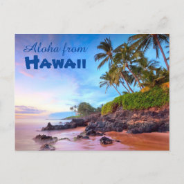 Aloha uit het Briefkaart Hawaï