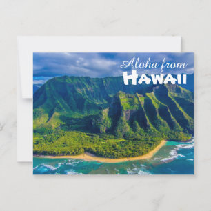 Aloha uit het Briefkaart Hawaï
