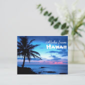 Aloha uit het Briefkaart Hawaï (Staand voorkant)