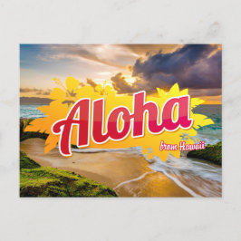 Aloha uit het Briefkaart Hawaï