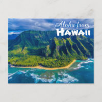Aloha uit het Briefkaart Hawaï