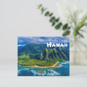 Aloha uit het Briefkaart Hawaï (Staand voorkant)