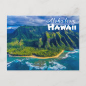 Aloha uit het Briefkaart Hawaï (Voorkant)