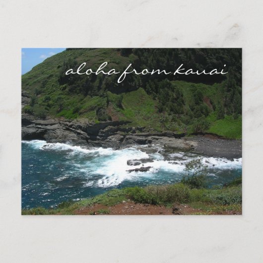 aloha uit het briefkaart kauai (Voorkant)