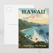 Aloha uit het paradijs: Hawaii Briefkaart (Voorkant / Achterkant)