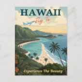 Aloha uit het paradijs: Hawaii Briefkaart (Voorkant)