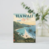 Aloha uit het paradijs: Hawaii Briefkaart (Staand voorkant)