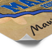 Aloha uit Makawao, Hawaii Poster (Hoek)