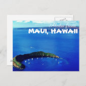 Aloha uit Maui Hawaii Briefkaart (Voorkant / Achterkant)