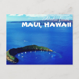 Aloha uit Maui Hawaii Briefkaart