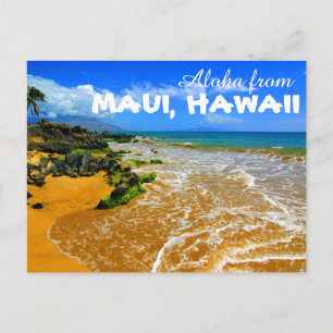 Aloha uit Maui Hawaii Briefkaart