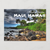 Aloha uit Maui Hawaii Briefkaart (Voorkant)