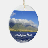 Aloha uit Maui Keramisch Ornament (Rechts)