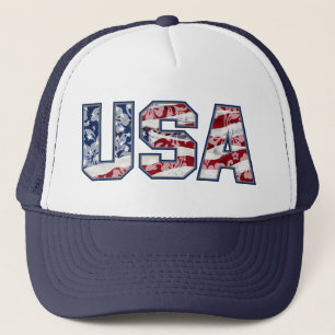 Aloha USA Independence Day American Trucker Pet