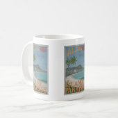 ALOHA van de mok WAIKIKI... (Voorkant links)