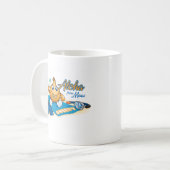 Aloha van de sweety uion koffiemok (Voorkant links)