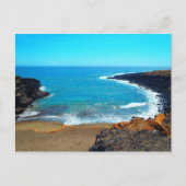 Aloha van Green Sands Beach Hawaii briefkaart (Voorkant)