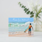 Aloha van Haleiwa Briefkaart (Staand voorkant)