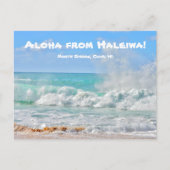 Aloha van Haleiwa Briefkaart (Voorkant)
