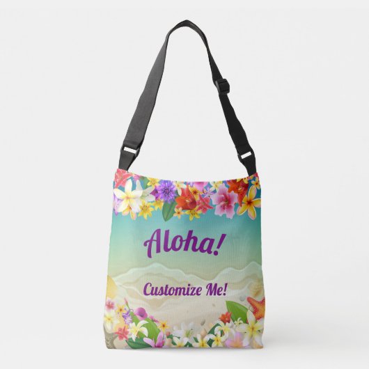 Aloha! Van Hawaii Crossbody Tas (Voorkant)