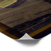 Aloha van het  bord van Hawaï Poster (Hoek)