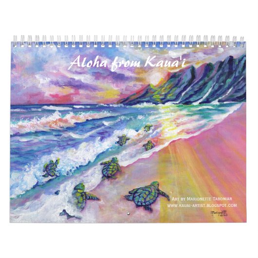 Aloha van Kauai Hawaii Kalender (Hoes)