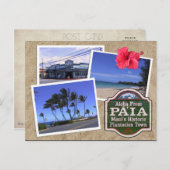 Aloha van Pa'ia Briefkaart (Voorkant / Achterkant)