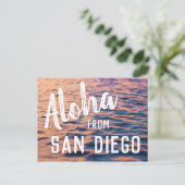 Aloha van San Diego4 Feestdagenkaart (Staand voorkant)