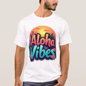 Aloha Vibes Mannen T-shirt (Voorkant)