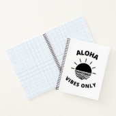 Aloha vibes only notitieboek (Binnen)