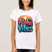 Aloha Vibes T-shirt (Voorkant)
