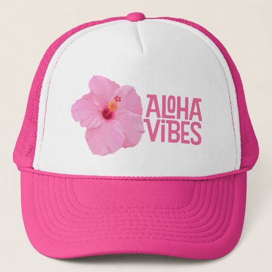 Aloha Vibes Trucker Pet (Voorkant)